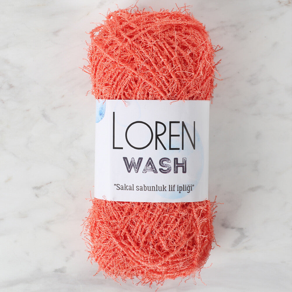 Loren Wash Turuncu El Örgü İpi - R097